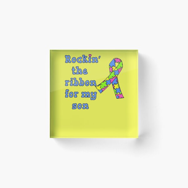 Item preview,  Autismo conciencia cinta autista hijo designed and sold by LoveAndDefiance.