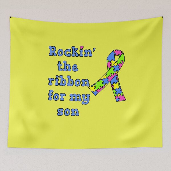 Item preview,  Autismo conciencia cinta autista hijo designed and sold by LoveAndDefiance.