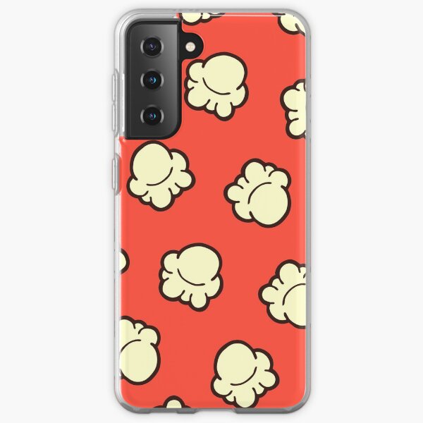 Popcorn Pattern Samsung Galaxy Soft Case