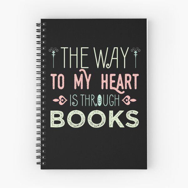 Item preview, the way to my heart is through books | Bookrebels | Bookworm | Reading | booklover  designed and sold by Bookrebels.