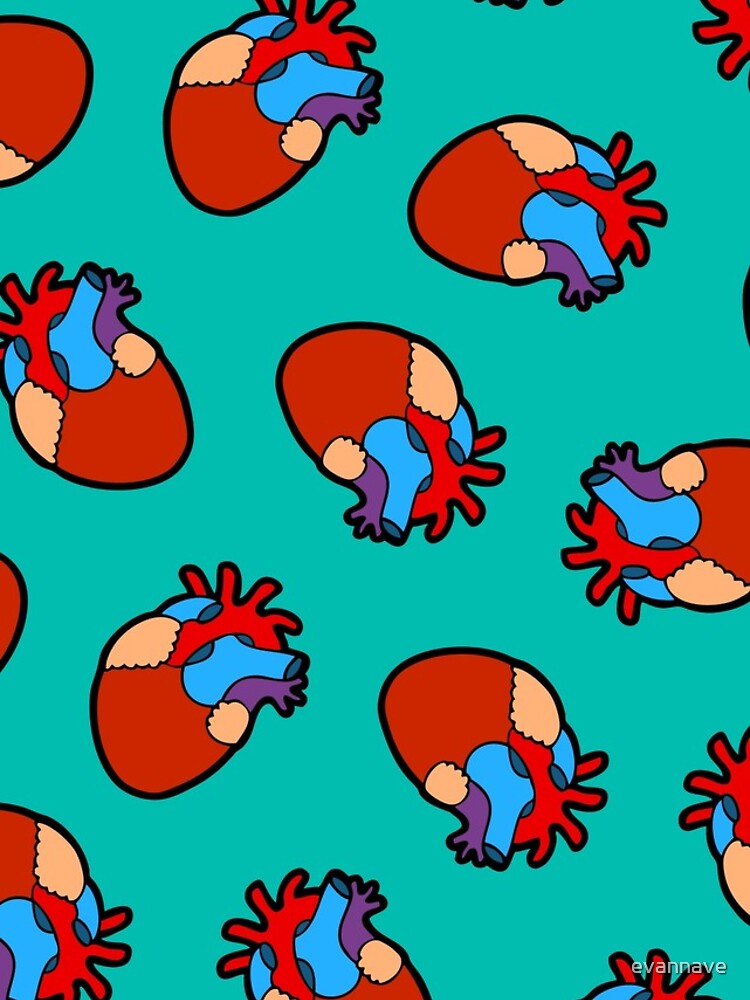 Anatomical Heart Pattern by evannave