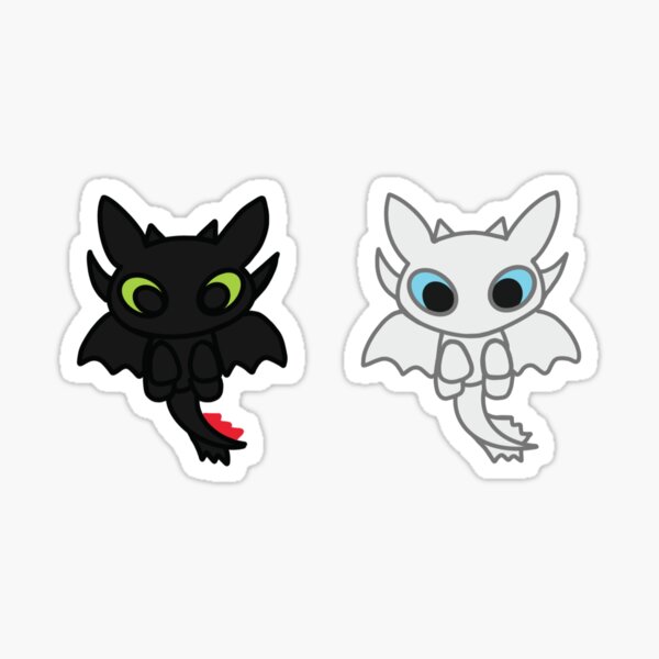 Toothless Sticker