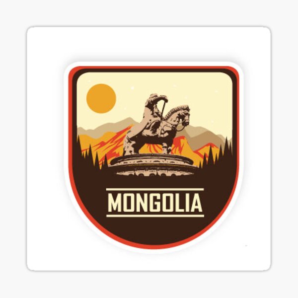 Aperçu de l'œuvre Autocollant mongol créée et vendue par chinbayar.