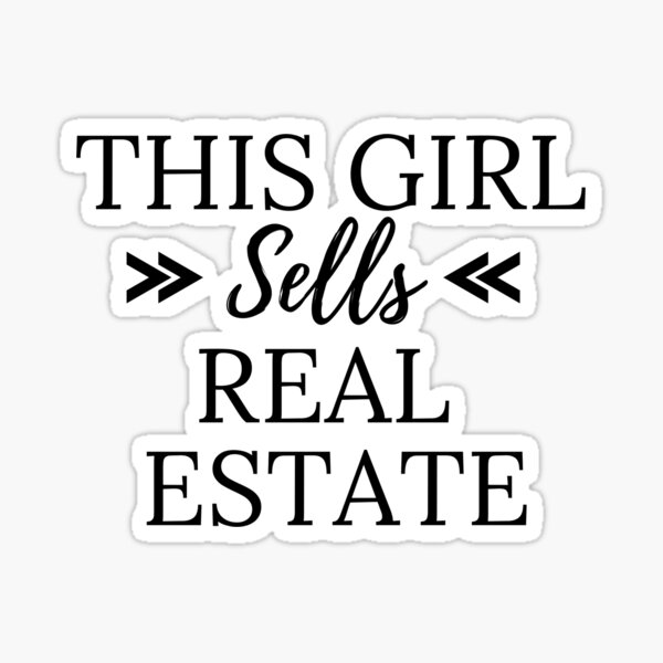 Sells Real Estate Sticker