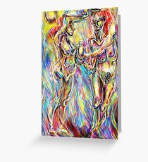 anointing Greeting Card