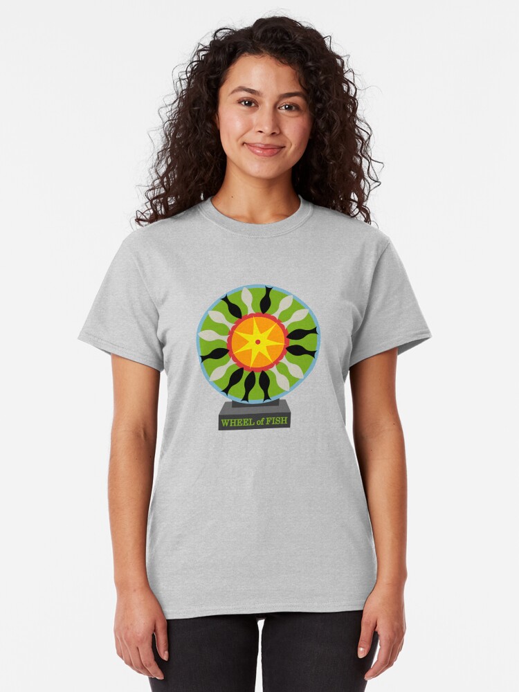 Alternate view of Wheel of Fish Classic T-Shirt