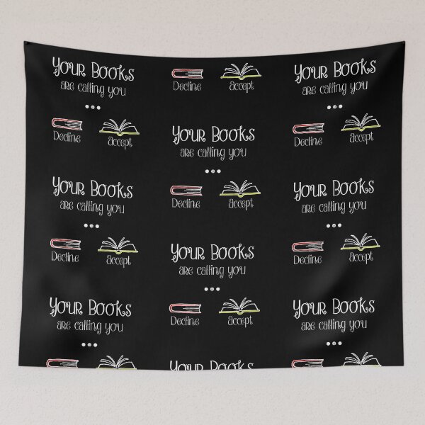 Item preview, Your books are calling you | Bookrebels | books | reading | booklover designed and sold by Bookrebels.