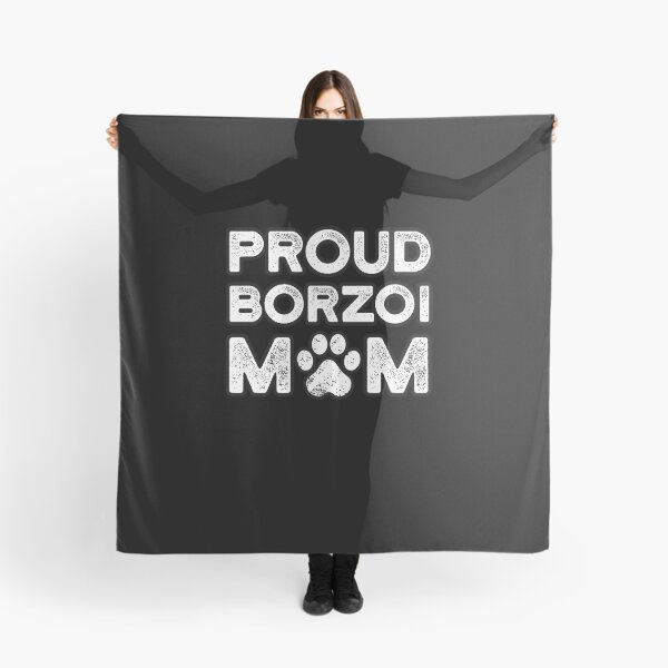 Item preview, Borzoi Mom, Proud Dog Mama designed and sold by UneDesigns.