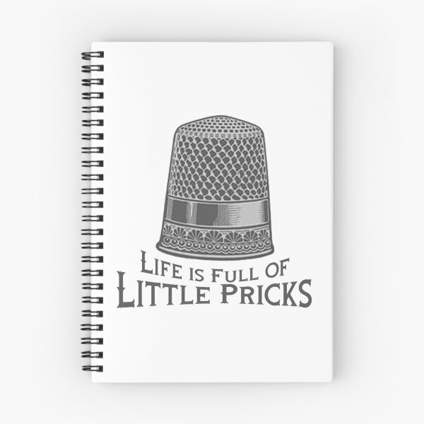 Item preview, Life is Full of Little Pricks designed and sold by DoodleDashCollective.