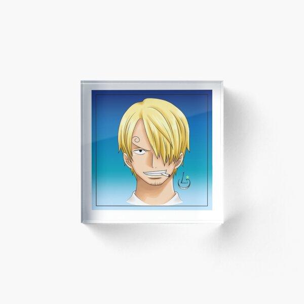 sanji - onepiece Acrylic Block