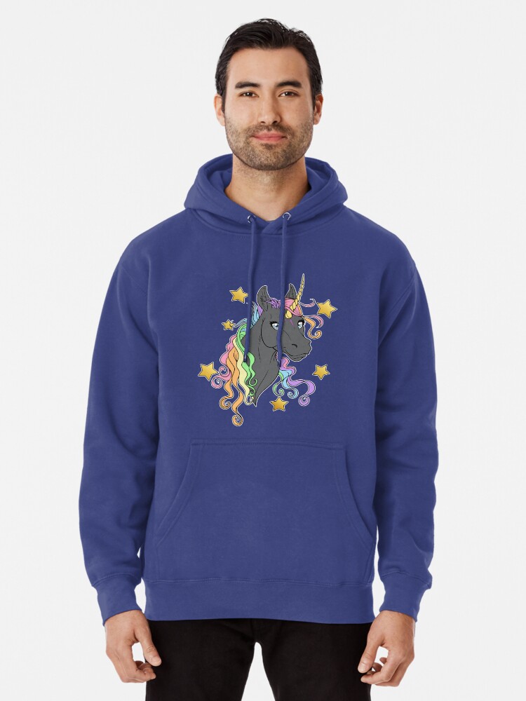 unicorns and rainbows hoodie