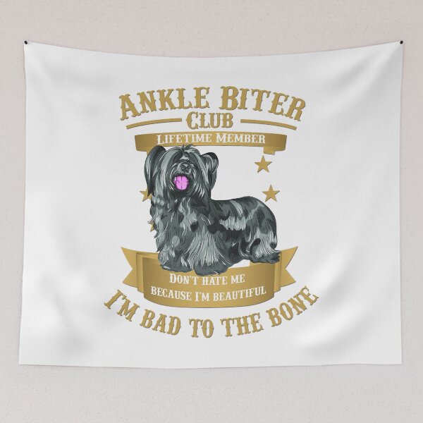 Item preview, Skye Terriers are Bad to the Bone designed and sold by rodie9cooper6.