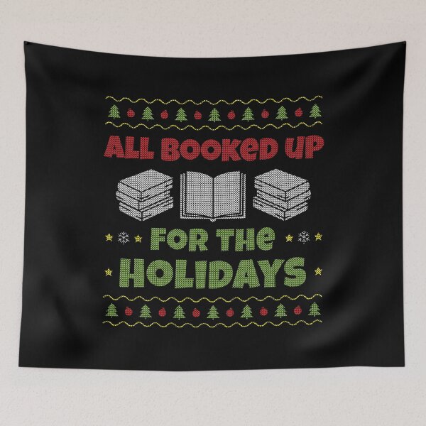 Item preview, Ugly Christmas Book Lover, Reader, Librarian designed and sold by EstelleStar.