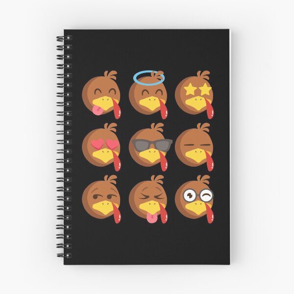 Item preview, Turkey Emojis Funny Faces for Thanksgiving Holiday designed and sold by SassyYetClassy.
