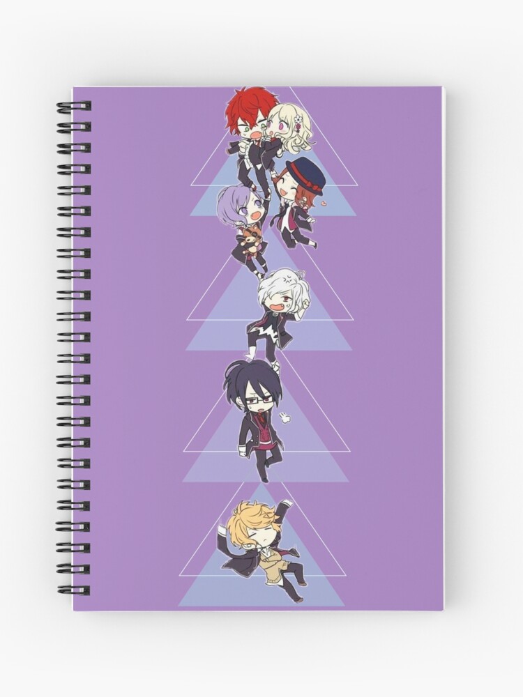 Diabolik Lovers Spiral Notebook By Valival Redbubble