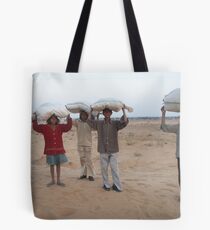 carrying fodder, rajasthan 3 Tote Bag