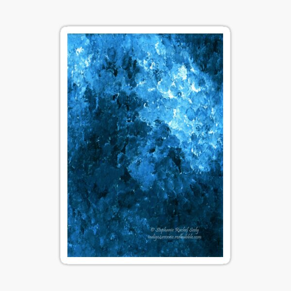 Balance of Blue Confusion Sticker