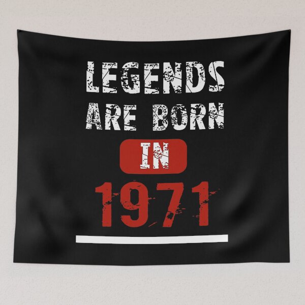 Item preview, Legends Are Born In 1971 designed and sold by Vroomie.