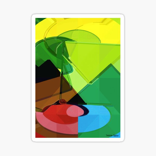 HC 12 Colors and Forms Sticker