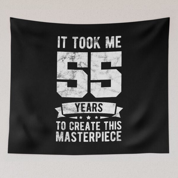 Item preview, 55 Years 55th Birthday Masterpiece Gift Idea designed and sold by haselshirt.