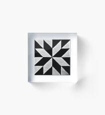 Painted Barn Quilts 1 Acrylic Block