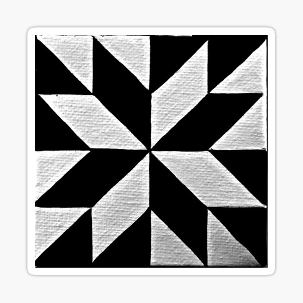Painted Barn Quilts 1 Sticker