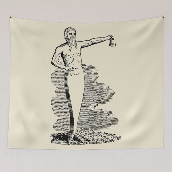 Item preview, The Bell Ringer Antique Drawing | Old-Style Illustration designed and sold by freshlypeeled.