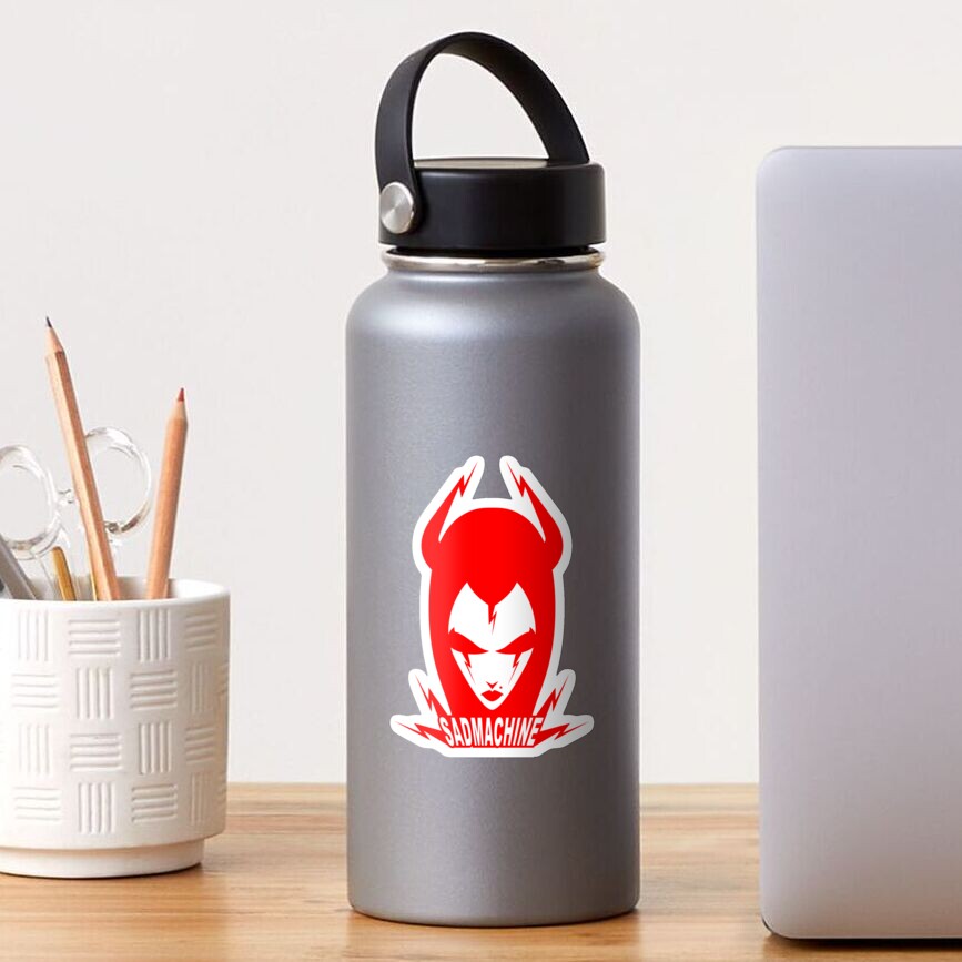Item preview, Sticker designed and sold by sadmachine.