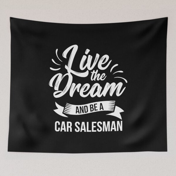 Item preview, Salesman Shirt Live The Dream Be Car Salesman Gift Tee designed and sold by haselshirt.