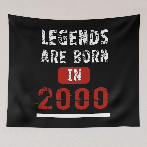 Item preview, Legends Are Born In 2000 18 Years Old designed and sold by Vroomie.