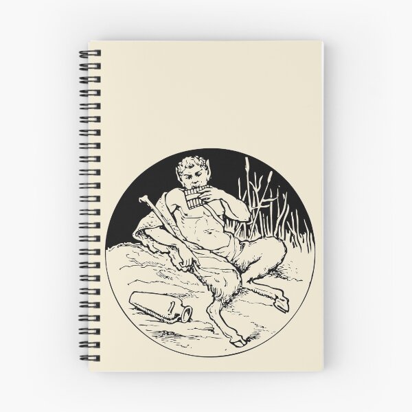 Item preview, Faun Boy Antique Drawing | Old-Style Illustration designed and sold by freshlypeeled.