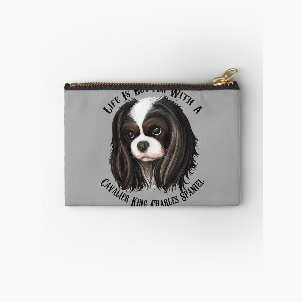 Item preview, Cavalier King Charles Spaniel, King Charles Spaniel Gifts, Cavalier King Charles Spaniel Art, Tri Color Cavalier King Charles designed and sold by rvyalkov.
