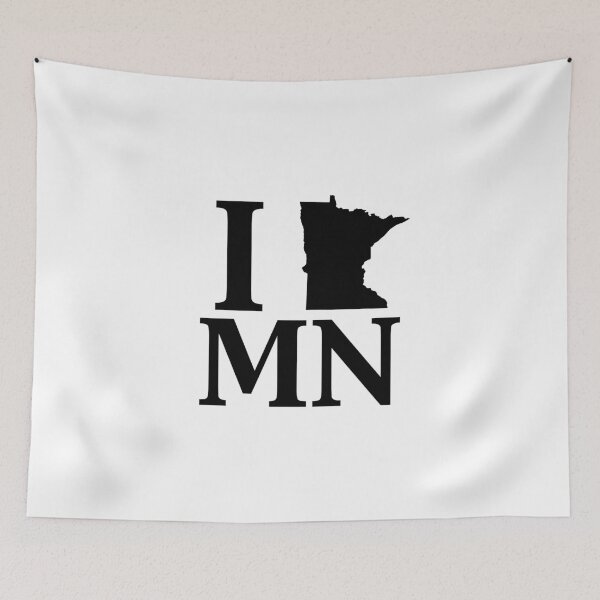 Item preview, I Heart Minnesota graphic state love heart design designed and sold by kimberlyjensen.