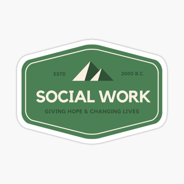 Social Worker Gift Sticker