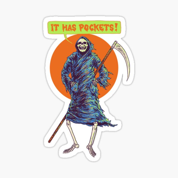 It Has Pockets Sticker