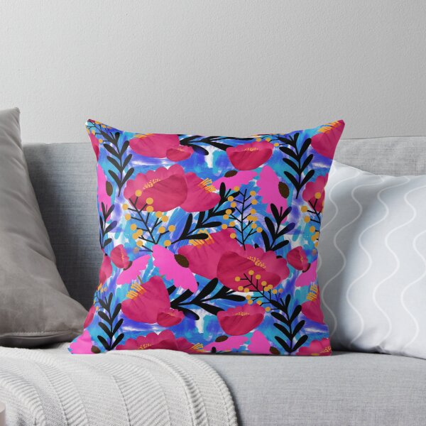 Item preview, Vibrant Floral Wallpaper  designed and sold by MathisDesigns.