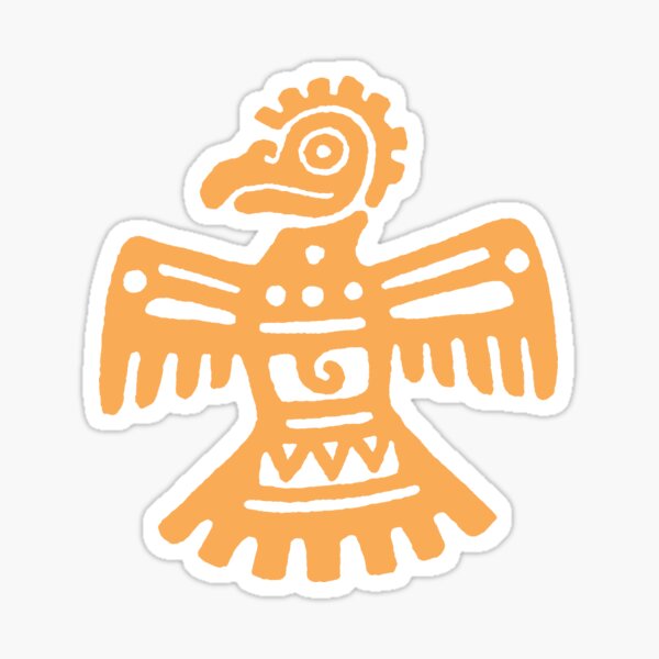 Pegatina «Águila azteca» de cisnenegro | Redbubble