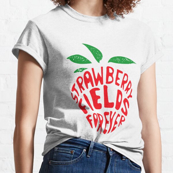 strawberry fields forever tee shirt