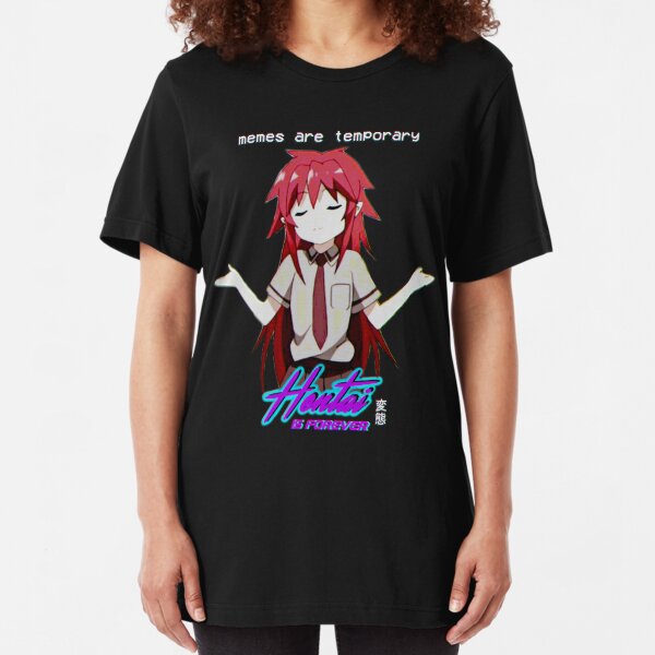 Ladies Japanese T-Shirt Anime Hentai Manga Otaku Japan Wow that