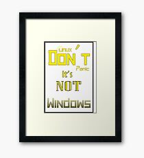 Linux Framed Print