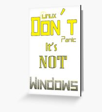 Linux Greeting Card
