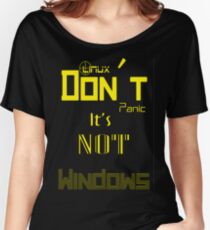 Linux Women's Relaxed Fit T-Shirt