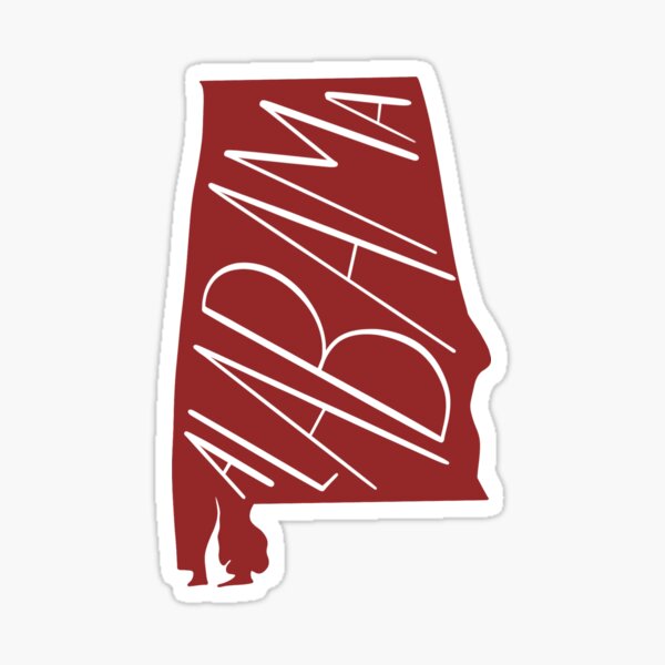 Item preview, Alabama sticker designed and sold by Morganmiller314.