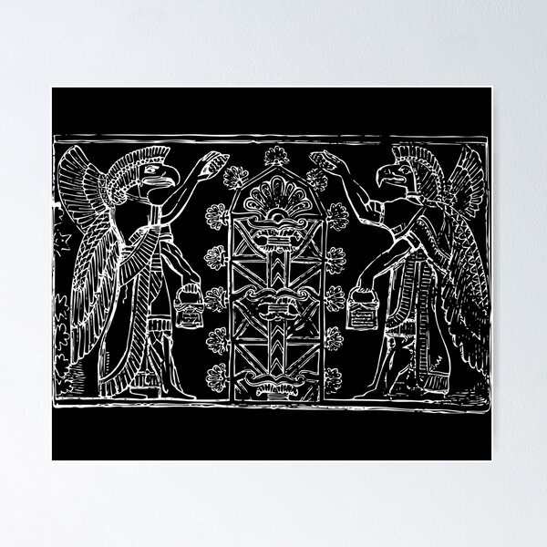 Item preview, Ancient Gardeners Drawing (Black) Old Antique Illustration designed and sold by freshlypeeled.
