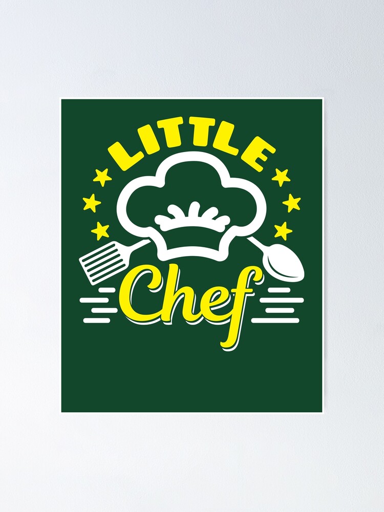 Little Chef Cooking Kids Toddlers Sticker for Sale by jaygo