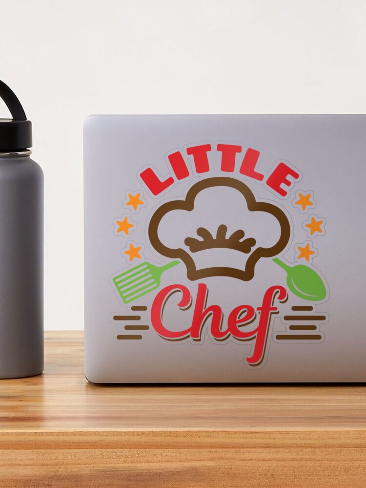 Little Chef Cooking Kids Toddlers Sticker for Sale by jaygo