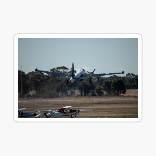 Two Turning, Two Burning - @ Temora 2007 Sticker