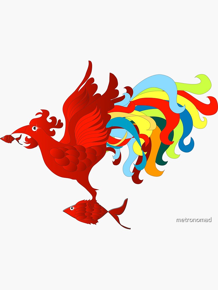  Sarimanok  Sticker by metronomad Redbubble