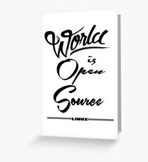 Linux Greeting Card