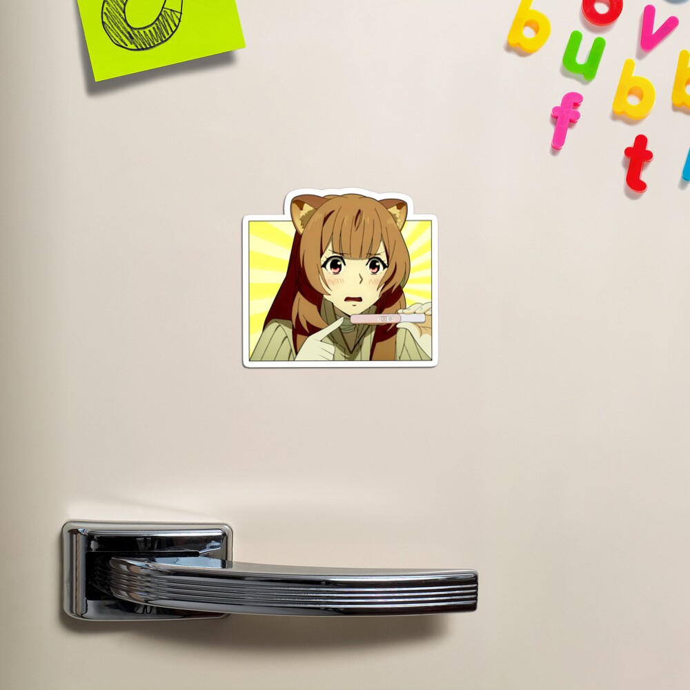 Anime Scared Face Surprise Test Raphtalia Meme Photographic Print